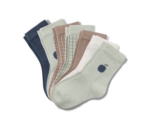 Tchibo - Dětské ponožky - pro ženy - vel. 23-26 - barva: vícebarevná