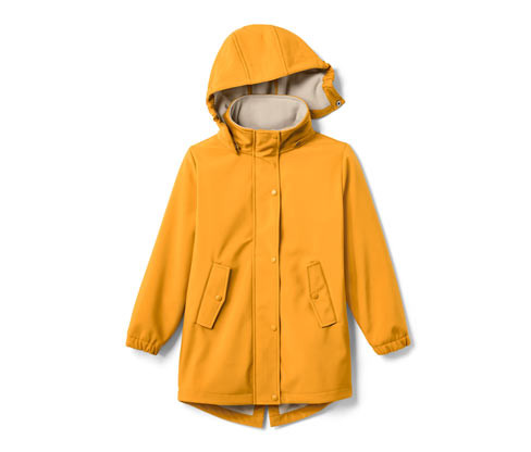 Tchibo - Parka - pro dívky - vel. 122/128 - barva: žlutá