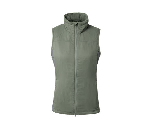 Tchibo - Prošívaná vesta »pack light« - pro ženy - vel. XS 32/34 - barva: zelená