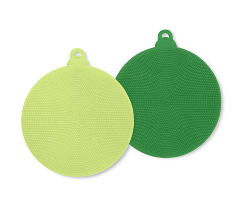 Tchibo - Silikonové houbičky na nádobí - barva: zelená