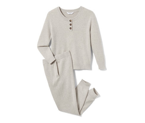 Tchibo - Domácí souprava - pro ženy - vel. S 36/38 - barva: béžová