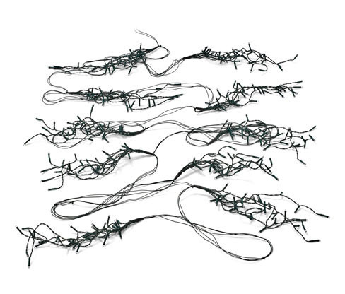 Tchibo - Světelný řetěz s LED - barva: zelená