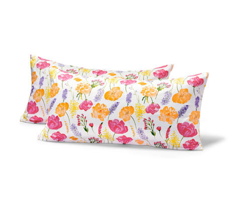 Tchibo - Povlaky na polštář z mikrovlákna - barva: vícebarevná