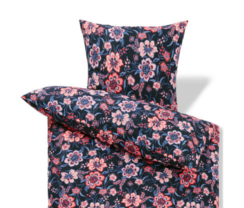 Tchibo - Povlečení renforcé - barva: modrá