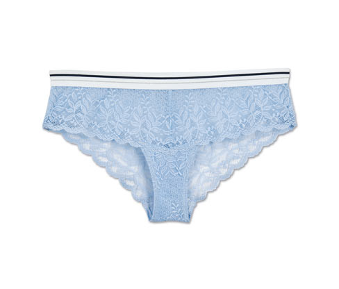 Tchibo - Krajkové kalhotky - pro ženy - vel. XS 32/34 - barva: modrá