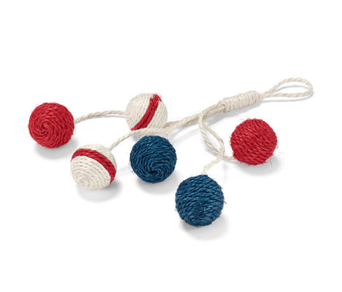 Tchibo - Hračka pro kočky »Chrastítko« - barva: modrá