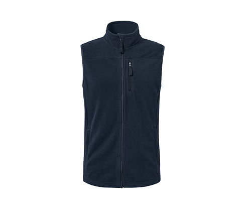 Tchibo - Fleecová vesta - pro muže - vel. S 44/46 - barva: modrá