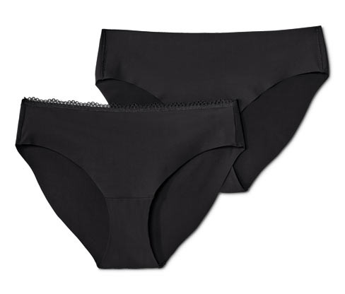 Tchibo - Kalhotky »Magic Cut« - pro ženy - vel. S 36/38 - barva: černá
