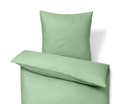 Tchibo - Krepové povlečení - barva: zelená