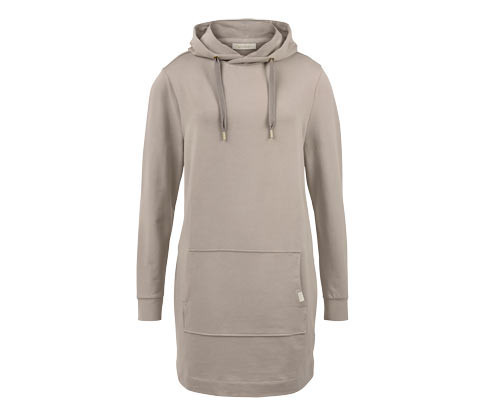 Tchibo - Pohodlné šaty - pro ženy - vel. S 36/38 - barva: hnědá