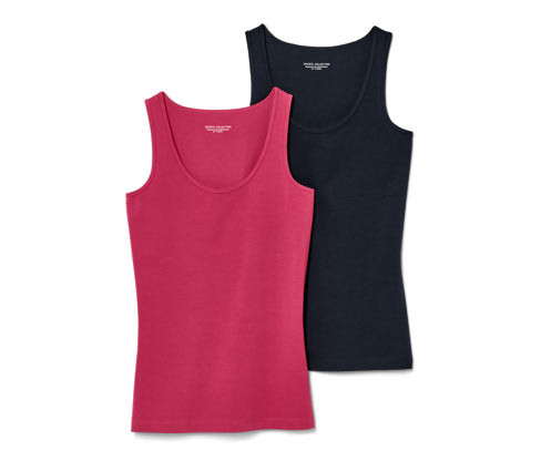 Tchibo - Topy - pro ženy - vel. XS 32/34 - barva: modrá