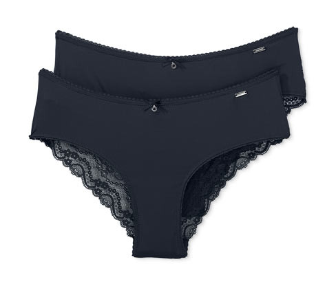 Tchibo - Brazilské kalhotky - pro ženy - vel. XS 32/34 - barva: modrá