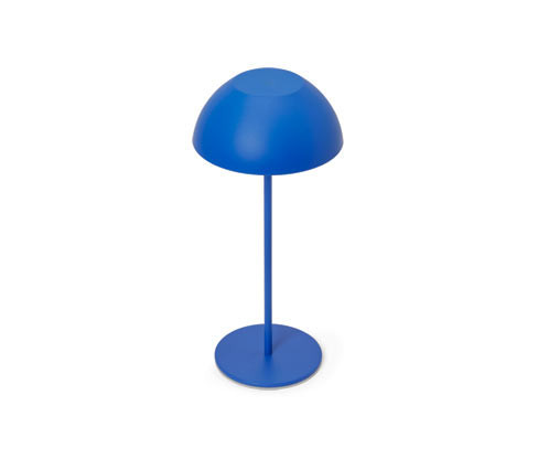 Tchibo - Bateriová stolní lampa s LED - barva: modrá