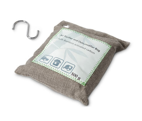 Tchibo - Polštářek na čištění vzduchu a odvlhčování - barva: modrá