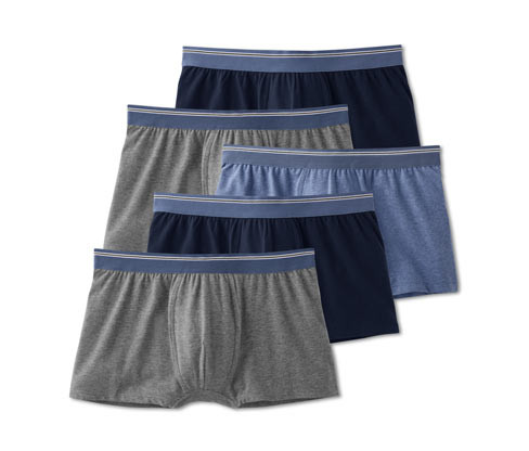 Tchibo - Boxerky - pro muže - vel. M/5 - barva: modrá