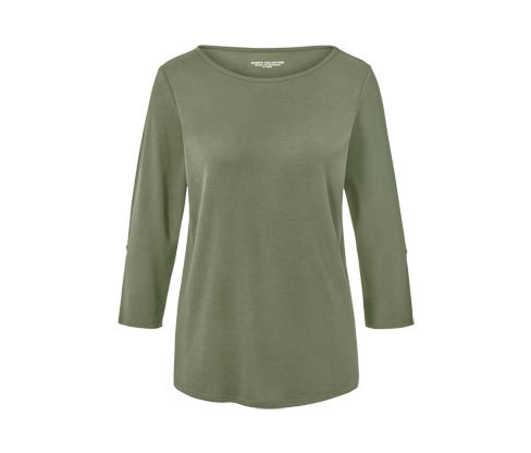 Tchibo - Funkční triko s 3/4 rukávem - pro ženy - vel. XS 32/34 - barva: zelená