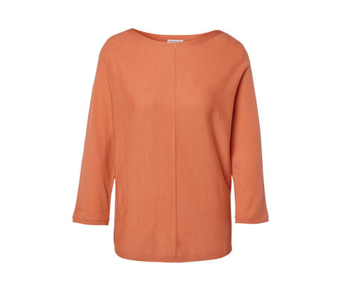 Tchibo - Svetr z jemného úpletu merino - pro ženy - vel. S 36/38 - barva: oranžová