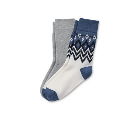 Tchibo - Termoponožky - pro ženy - vel. 35-38 - barva: modrá