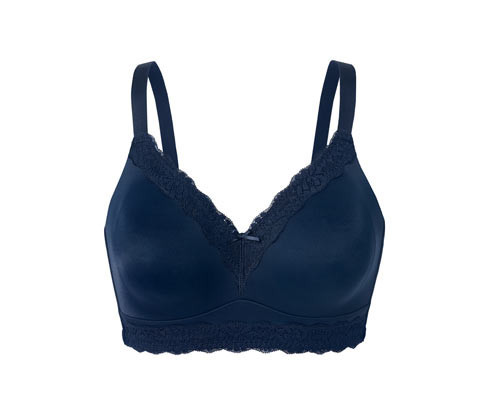 Tchibo - Měkká podprsenka - pro ženy - vel. 80D - barva: modrá