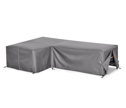 Tchibo - Prémiový obal na velké rohové sedací soupravy - barva: šedá