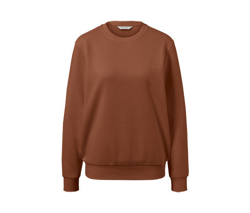 Tchibo - Mikina - pro ženy - vel. S 36/38 - barva: hnědá