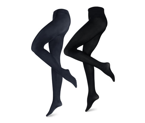 Tchibo - Jemné punčochové kalhoty - pro ženy - vel. S 36/38 - barva: modrá