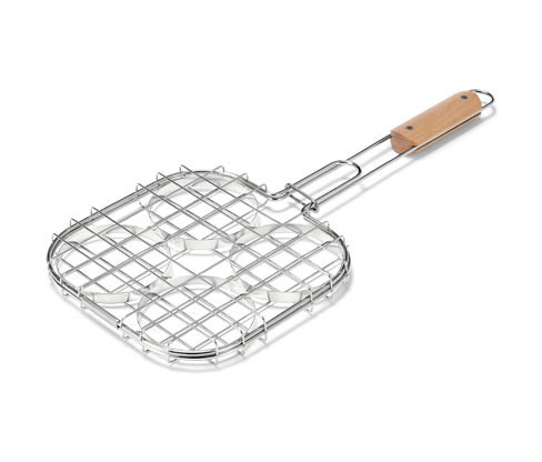 Tchibo - BBQ obracečka na hamburgery - barva: hnědá