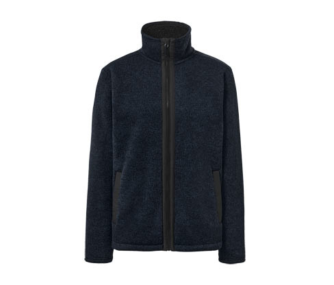 Tchibo - Bunda z pleteného fleecu - pro muže - vel. S 44/46 - barva: modrá