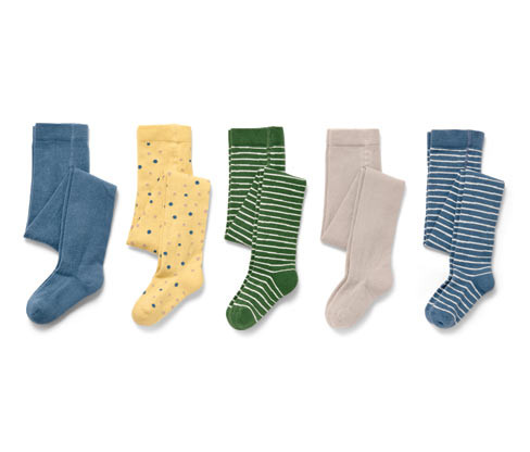 Tchibo - Dětské punčocháče - pro ženy - vel. 86/92 - barva: modrá