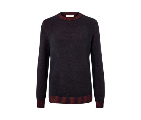 Tchibo - Svetr s vlnou - pro muže - vel. S 44/46 - barva: modrá