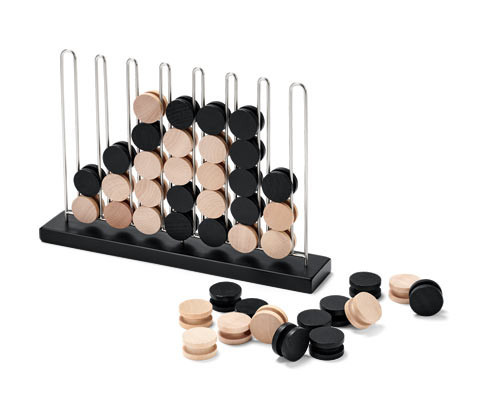 Tchibo - Hra »4 v řadě« - barva: černá