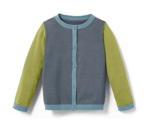 Tchibo - Dětský pletený kabátek - pro miminko - vel. 50/56 - barva: modrá