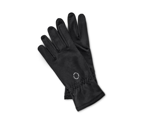 Tchibo - Běžecké rukavice s reflexním potiskem - pro ženy - vel. 6,5 - barva: černá