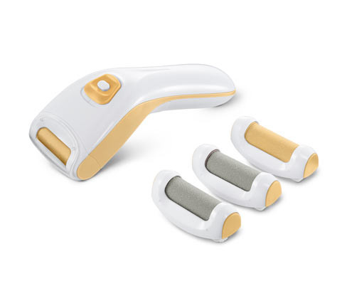 Tchibo - Elektrický odstraňovač zrohovatělé kůže - barva: bílá