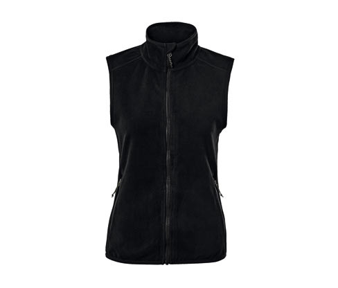 Tchibo - Fleecová vesta - pro ženy - vel. XS 32/34 - barva: černá