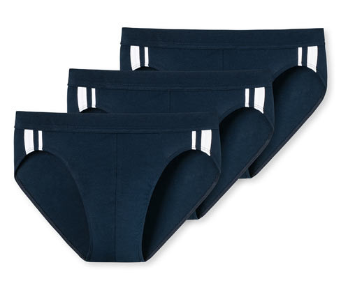 Slipy Schiesser - pro muže - vel. M/5 - barva: modrá