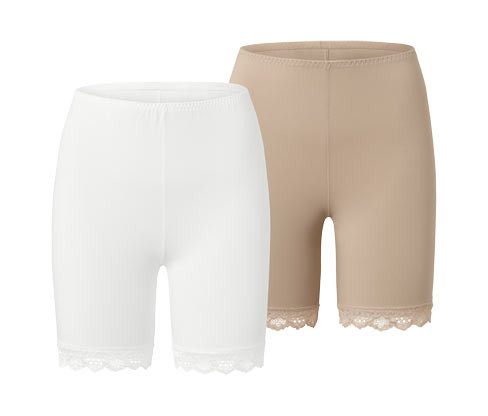 Tchibo - Spodní šortky - pro ženy - vel. S 36/38 - barva: bílá