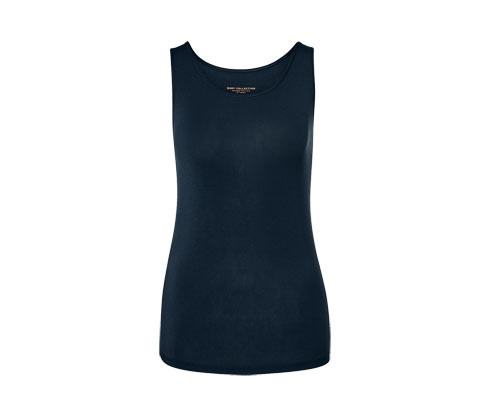 Tchibo - Košilka ze směsi modalu a hedvábí - pro ženy - vel. S 36/38 - barva: modrá