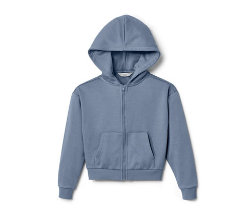 Tchibo - Dětská sportovní bunda - pro dívky - vel. 122/128 - barva: modrá