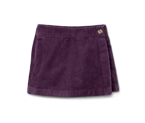Tchibo - Dívčí kalhotová sukně - pro dívky - vel. 86/92 - barva: fialová