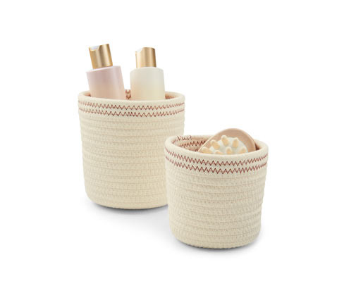 Tchibo - Úložné koše - barva: bílá