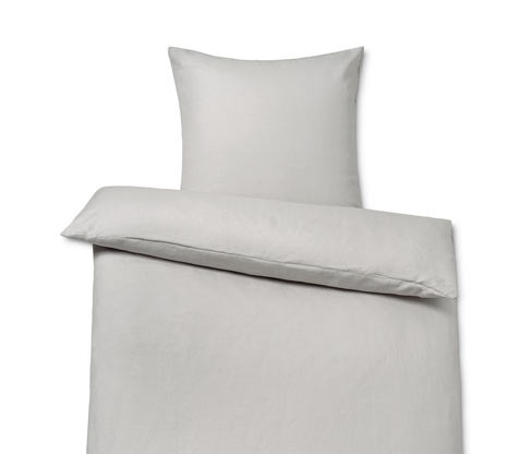 Tchibo - Lněné povlečení - barva: šedá