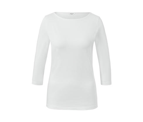 Tchibo - Triko s 3/4 rukávem - pro ženy - vel. S 36/38 - barva: bílá