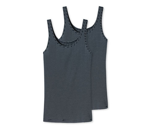 Topy na ramínka s modalem Schiesser - pro ženy - vel. 36 - barva: modrá