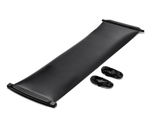 Tchibo - Posilovací podložka slide board - barva: černá