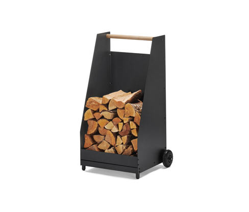 Tchibo - Vozík na palivové dřevo - barva: černá