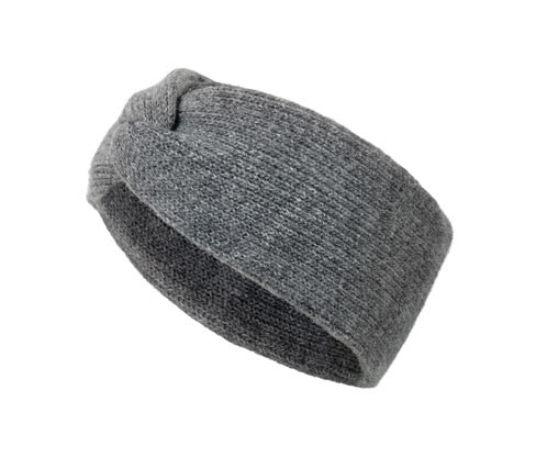 Tchibo - Čelenka s vlnou - barva: šedá