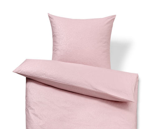 Tchibo - Krepové povlečení - barva: růžová