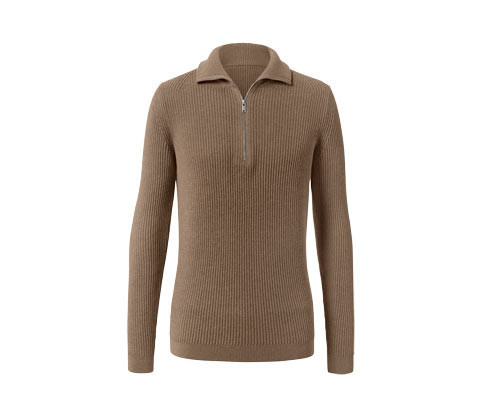 Tchibo - Svetr troyer - pro muže - vel. S 44/46 - barva: hnědá