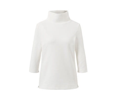 Tchibo - Mikina se 3/4 rukávy - pro ženy - vel. S 36/38 - barva: bílá